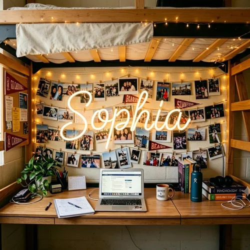Vista 10 de Letrero de neón personalizado de Halloween, nombre LED espeluznante personalizado y luz de patrón, decoración de pared regulable para fiesta, porche