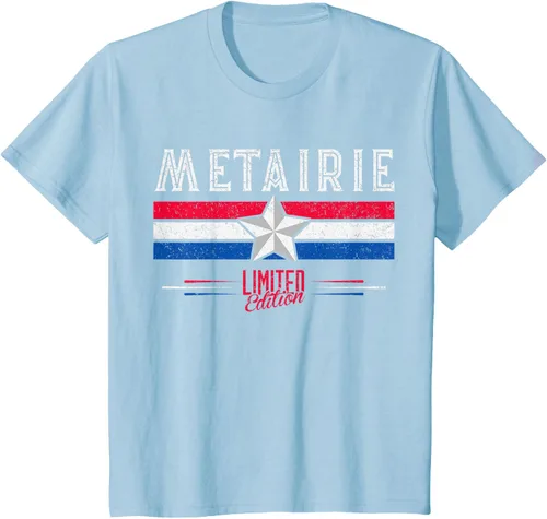 Vista 9 de Metairie - Camiseta retro vintage para mujer y niño