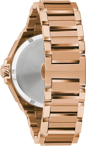 Vista 3 de Bulova Reloj de cuarzo Precisionist X para hombre, Oro Rosa, Pulsera