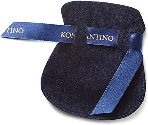 Vista 4 de Konstantino - Anillo de plata de ley 925 para mujer con perla y oro de 18 quilates
