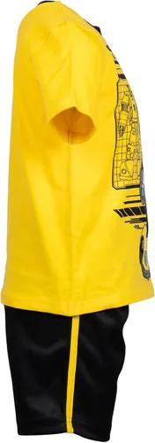 Vista 7 de Transformers Bumblebee - Conjunto de pantalones cortos de malla para niños pequeños a grandes