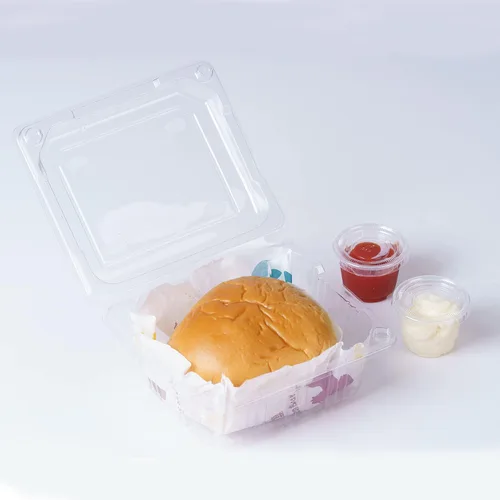 Vista 8 de [500 juegos – 1 onza] Vasos desechables de plástico para soufflé/porciones con tapas a granel perfecto para vasos de chupito, condimentos, aderezos