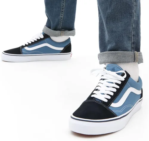 Vista 7 de Vans - Tenis clásicos Old Skool unisex para patinar., azul, 12