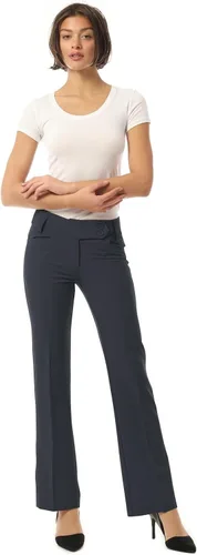 Vista 79 de Design by Olivia Pantalones de oficina de corte holgado para mujer