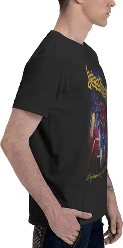Vista 3 de Judas Priests - Camiseta de manga corta para hombre, talla 6XL