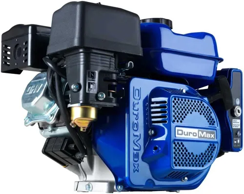 Vista 9 de DuroMax XP23HPE 713cc - Motor V-doble de arranque eléctrico a gasolina de eje horizontal de 1 pulgada, multiusos