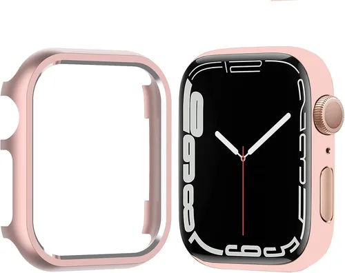 Vista 14 de NINKI Funda protectora delgada de aluminio para Apple Watch 11 de 1.654 in 2025 y serie 10 de 1.654 in 2024, [sin protector de pantalla] Funda Negro