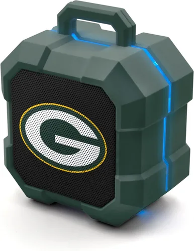 Vista 38 de SOAR NFL Shockbox - Altavoz Bluetooth inalámbrico LED, resistente al agua, IPX4, 5.0 Bluetooth con más de 5 horas de tiempo de reproducción, pequeño