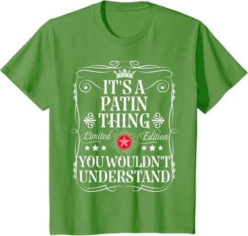 Vista 90 de Camiseta Patin Name Its A Patin Thing You Wouldn't Understand, Negro -, Pequeña