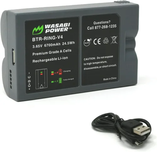 Vista 7 de Wasabi Power Batería para Ring V4 (paquete de 2)