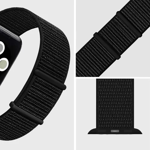 Vista 3 de Nylon Band Compatible with Apple Watch: Sport Loop Fits iWatch Series
