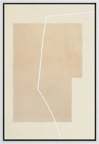 Vista 18 de SIGNFORD Lienzo enmarcado para pared, acuarela pastel, rosa, puesta de sol, nube, naturaleza, ilustraciones de área silvestre, arte moderno