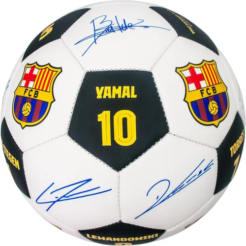 Vista 10 de Maccabi Art Officially Licensed FC Barcelona Soccer Ball Size 5 – Barca Training Football, Durable Panels, Team Crest Logo, Indoor/Outdoor