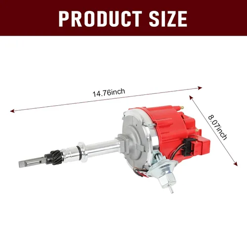 Vista 3 de JDMSPEED Nuevo distribuidor de encendido HEI 6522R Reemplazo para Chevy Inline 6-Cyl 230 250 292