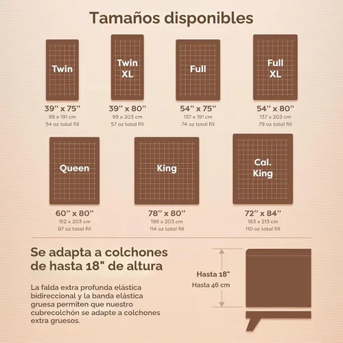 Vista 6 de Protector para colchón Hospitology Heavenly hipoalergénico de microfibra relleno con plumas de ganso, Poliéster & Mezcla de poliéster, gemelo