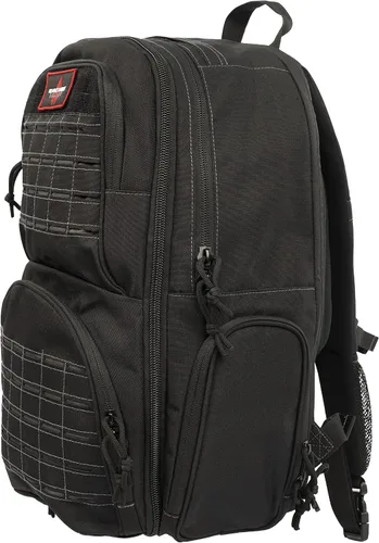 Vista 2 de Mochila táctica de 5 días - Mochila ligera y resistente, Negro -, Mochila de 5 días