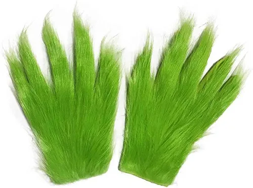 Vista 9 de Accesorios para disfraz de Navidad máscara de látex verde aterradora máscaras para adultos