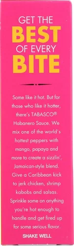 Vista 4 de Tabasco Salsa Pimienta Habanero