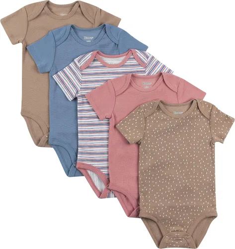 Vista 14 de Hanes - Bodis para bebés, Ultimate Flexy de manga corta, unisex, paquete de 5