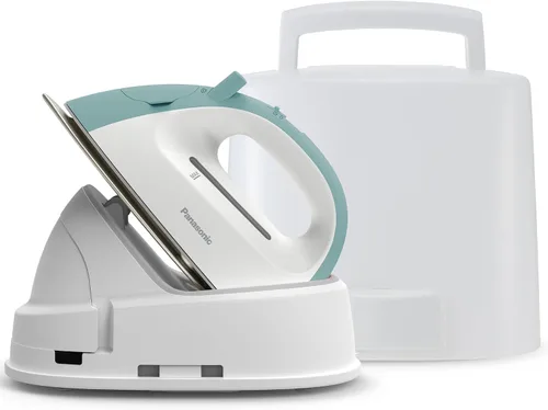 Vista 9 de Plancha de vapor inalámbrica Panasonic, Compacta, Ligera, con estación de carga NI-QL300R