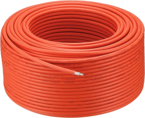 Vista 8 de MECCANIXITY Cable de panel solar de 164 pies 10AWG 6mm2, extensión de cable solar estañado, alambre de cobre negro, para RV, barco, panel solar