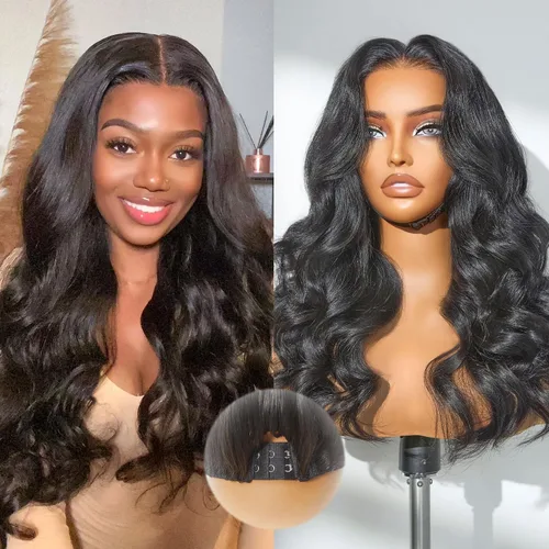Vista 24 de LUVME HAIR Pelucas de cabello humano rizado sin pegamento de 6 pulgadas, precortadas, indetectable, HD, encaje Bob, peluca corta y rizada con ondas