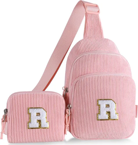 Vista 67 de Riñonera cruzada para niñas, Beige, Small