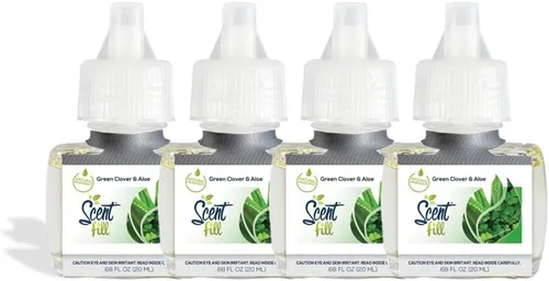 Vista 43 de Scent Fill Ambientador enchufable de sidra de manzana, 4 recambios de aceite perfumado
