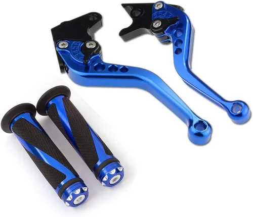 Vista 7 de Krace Juego de palancas de freno de embrague de motocicleta para Yamaha FZ6R 2009 2010 2011 2012 2013 2014 2015 2016 2017, FZ6 FAZER 2004 2005 2006