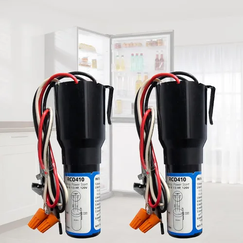 Vista 8 de RCO410 Kit de arranque duro 3 en 1, kit de condensador de arranque duro de compresor de 115 V para refrigeradores y congeladores, dispositivo