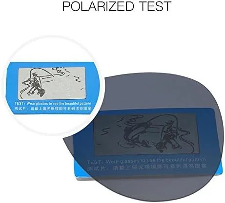 Vista 2 de Gafas de sol polarizadas sin tornillos de titanio para hombres y mujeres