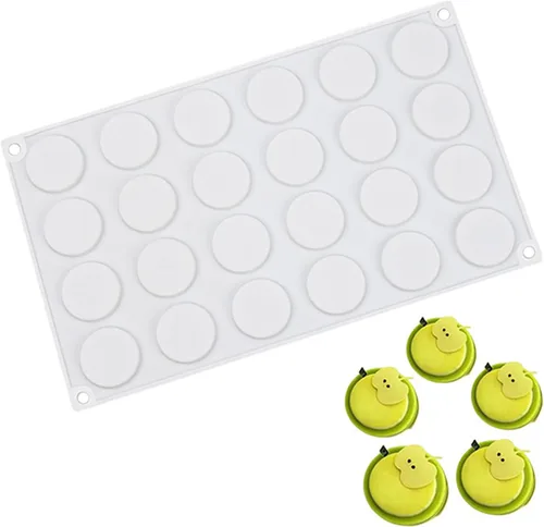 Vista 23 de OCPO KITCHEN Moldes de silicona con forma de corazón 3D para hornear pasteles de mousse, molde de silicona 3D para dulces, pastelería, chocolate