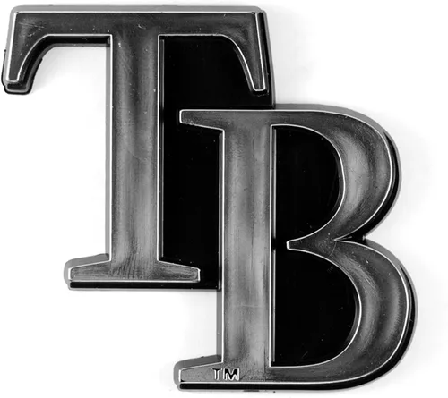 Vista 2 de Emblema de automóvil cromado MLB