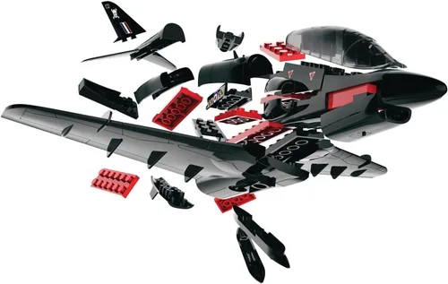 Vista 4 de Airfix Quickbuild BAe Hawk - Kit de modelo de avión, construcción rápida