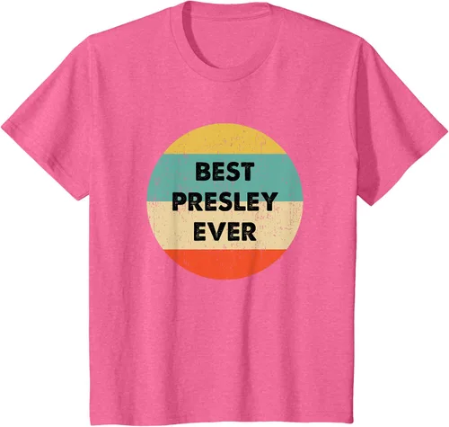 Vista 58 de Camiseta Presley Name, Negro, S