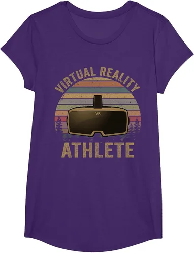 Vista 55 de Virtual Reality Athlete for VR Gamers Camiseta Asphalt Grey