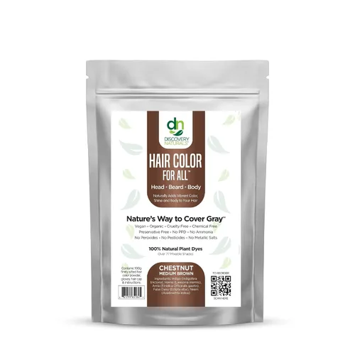 Vista 10 de Tintura para el cabello y las cejas Henna Maiden: 100 % natural y sin químicos