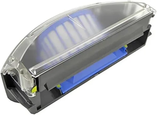 Vista 2 de Caja de polvo con filtro HEPA compatible con iRobot Roomba 693 675 650 676 692 550 500 600 Series barrido robot aspirador caja de recolección