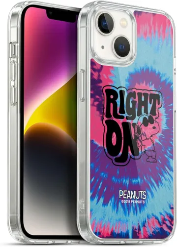 Vista 73 de Head Case Designs Funda de gel suave con licencia oficial de Peanuts Freak Flag Fly Woodstock 50th compatible con Apple iPhone 7 Plus/iPhone 8 Plus