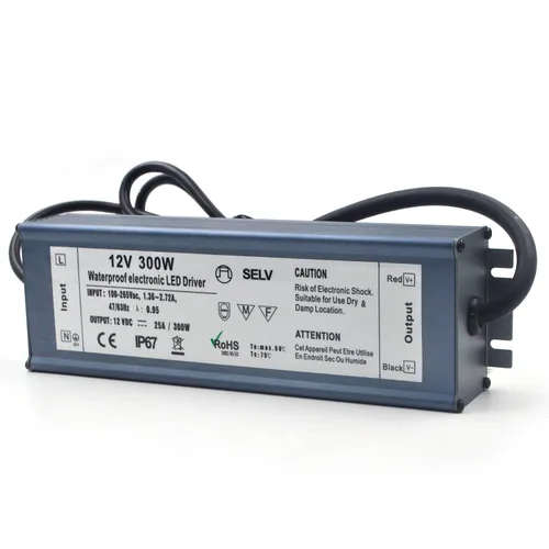 Vista 19 de conductor de 12V 250W LED, transformador impermeable de la fuente de 1 paquete de 12 V 250 W