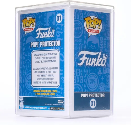 Vista 3 de Funko Pop Premium - Estuches protectores prémium para figuras de vinilo coleccionables de Funko Pop, almacenamiento duradero, transparente