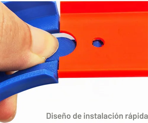 Vista 4 de Conectores de pista compatibles con Hot Wheels, Hotwheels Track Builder, Booster, piezas de pista curvas, forma de Y, 1 paquete