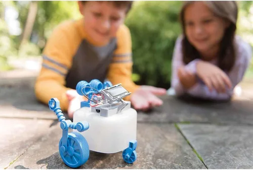 Vista 5 de 4M Robot Green Science Rover - Kit de construcción STEM híbrido de batería