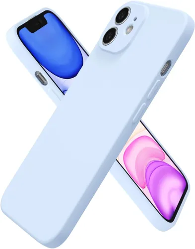 Vista 203 de oakxco Funda de Silicona para iPhone 11, Funda de Teléfono Ultra Delgada y Fina para Mujeres y Niñas, Diseño Minimalista Estético Lindo y Femenino