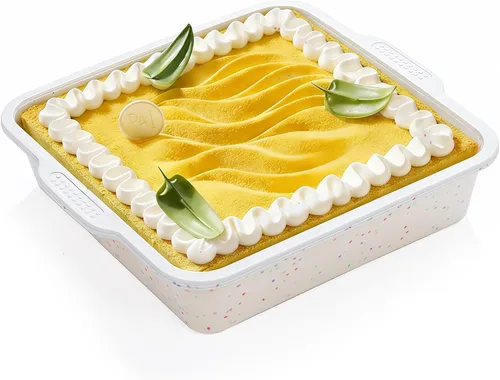 Vista 32 de Moldes de silicona pequeños en forma de corazón de 2 pulgadas para chocolate, caramelo, pastel, jabón (Juego de 2, crema)