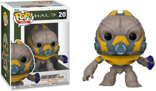 Vista 2 de POP Halo Infinite - Figura de vinilo Grunt Conscript Funko (incluye funda protectora de caja compatible)