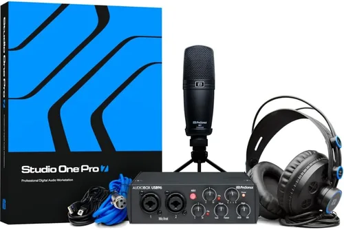Vista 7 de PreSonus AudioBox 96 - Interfaz de audio USB del 25 aniversario con software de grabación DAW Studio One Artist