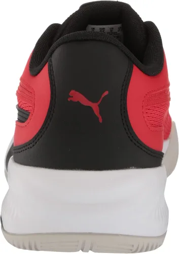Vista 3 de PUMA Tenis de baloncesto triples para hombre, Rojo