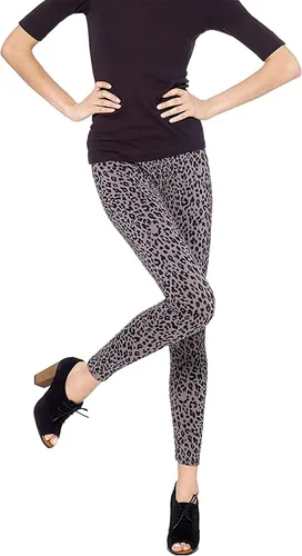 Vista 18 de no nonsense Leggings para mujer: cintura elástica suave al tacto de algodón Negro