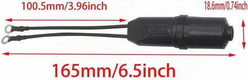 Vista 2 de FDXGYH Conector de antena de TV al aire libre 2pcs Transformador a juego de 300 Ohm a 75 Ohm Adaptador de cable coaxial UHF VHF FM